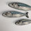 Thumbnail: Mackerel Fish Wall Sculpture Artworks - 3 Fish