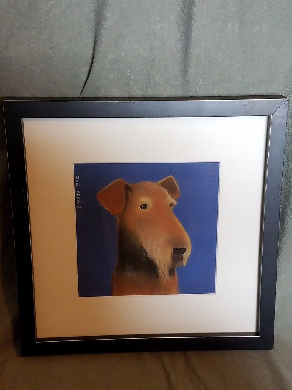 Airedale Painting