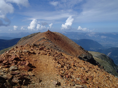 La crête du Petit Taillefer,