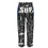 Thumbnail: Unisex Pants  "Mush Print" (black)