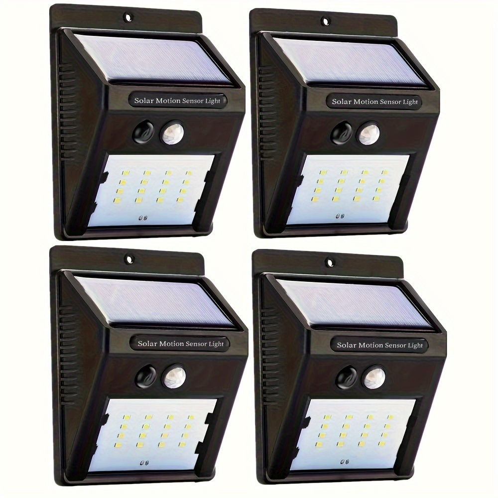 Luminária Solar 20LED com Sensor