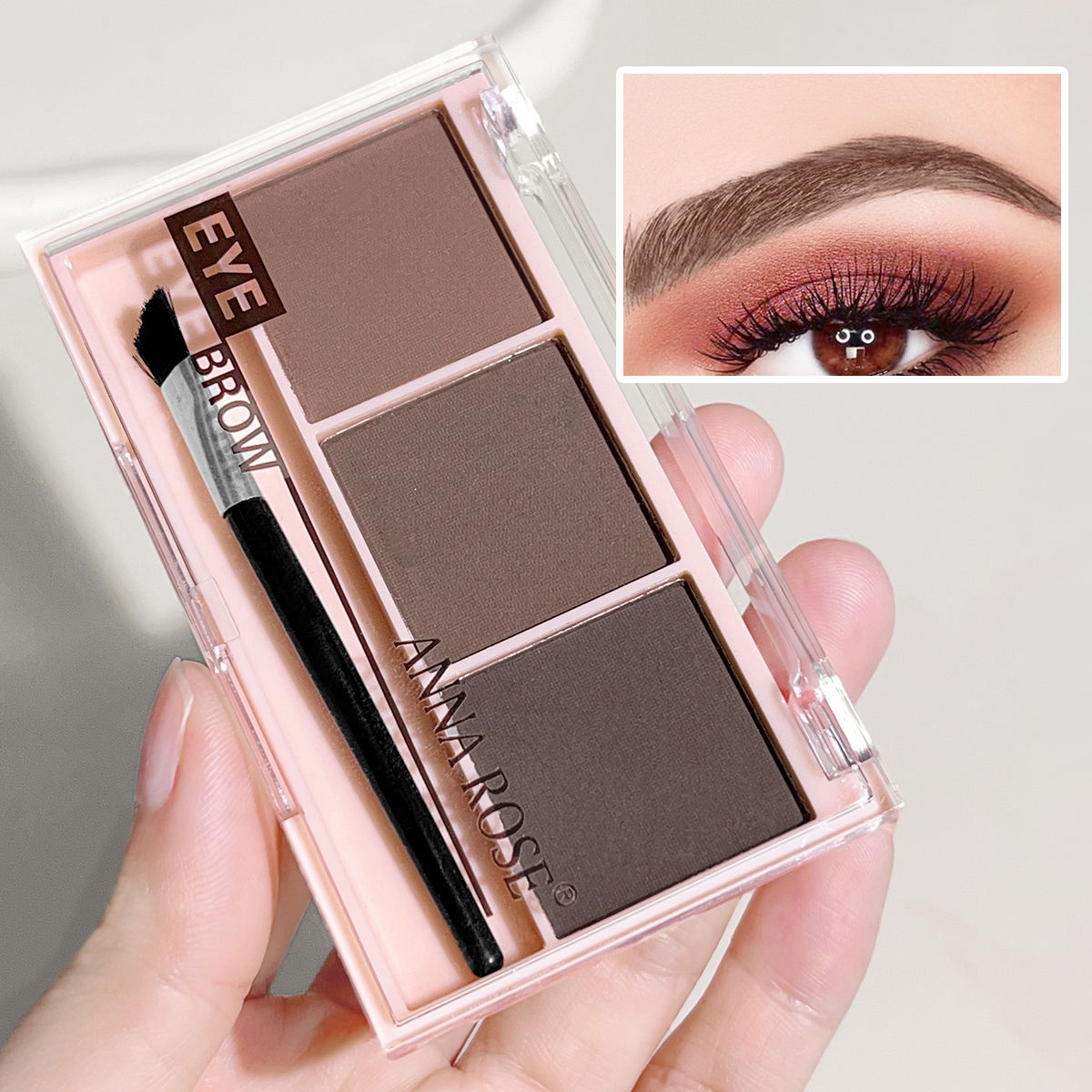 Kit de Pincéis para Maquiagem Rosé