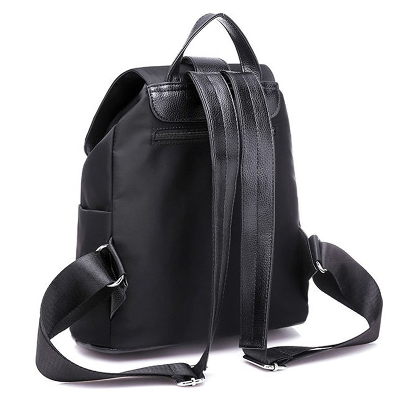 Miniatura: Mochila Feminina de Nylon Preta