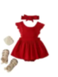 Vestido Encanto de Verão Vermelho