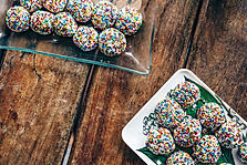 Out There Coffee Shop Cape May NJ cheesecake bites bliss balls tasty treats food snacks