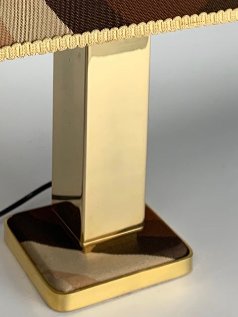 Thumbnail: Gold plated table lamp, 1970's