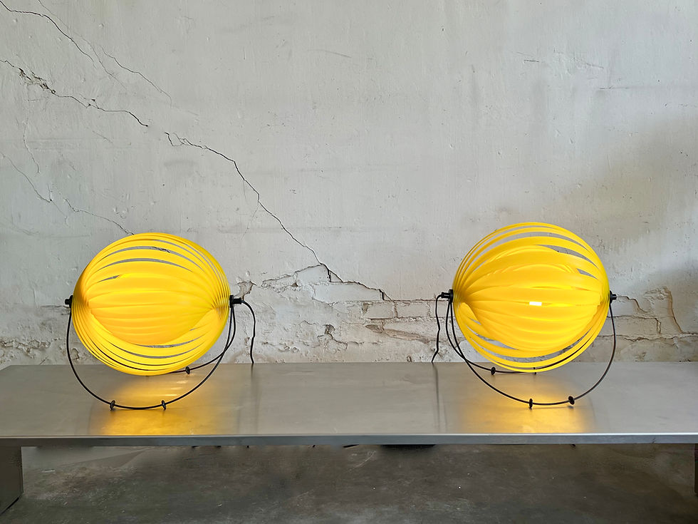 Thumbnail: Pair of table lamps 'Eclipse' by Mauricio Klabin, 1982