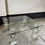 Thumbnail: Rare coffee table in acrylic and glass, Italy 1960's