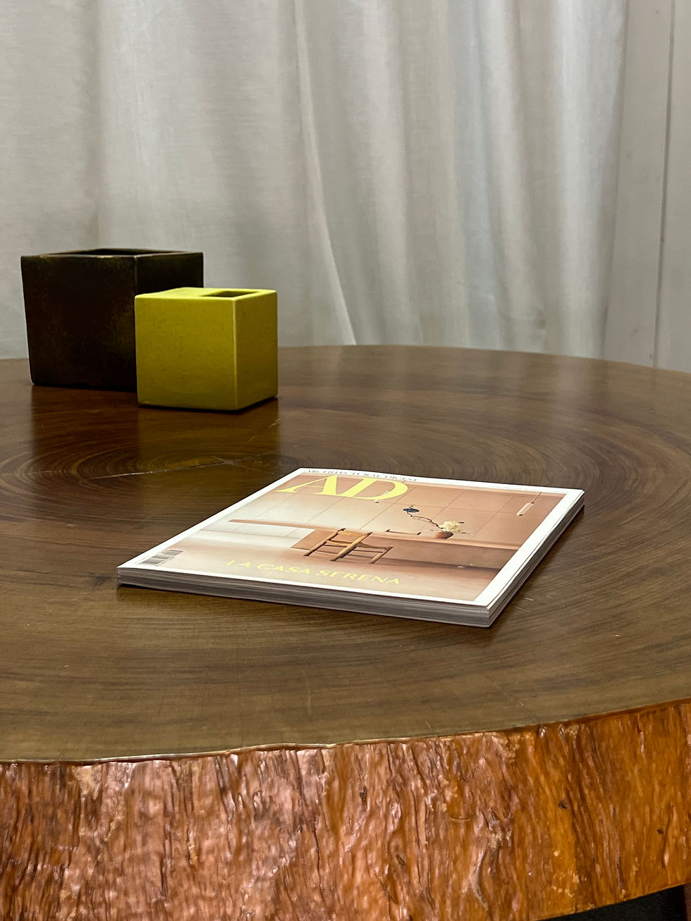 Thumbnail: Gigantic tree slice coffee table, 1960's