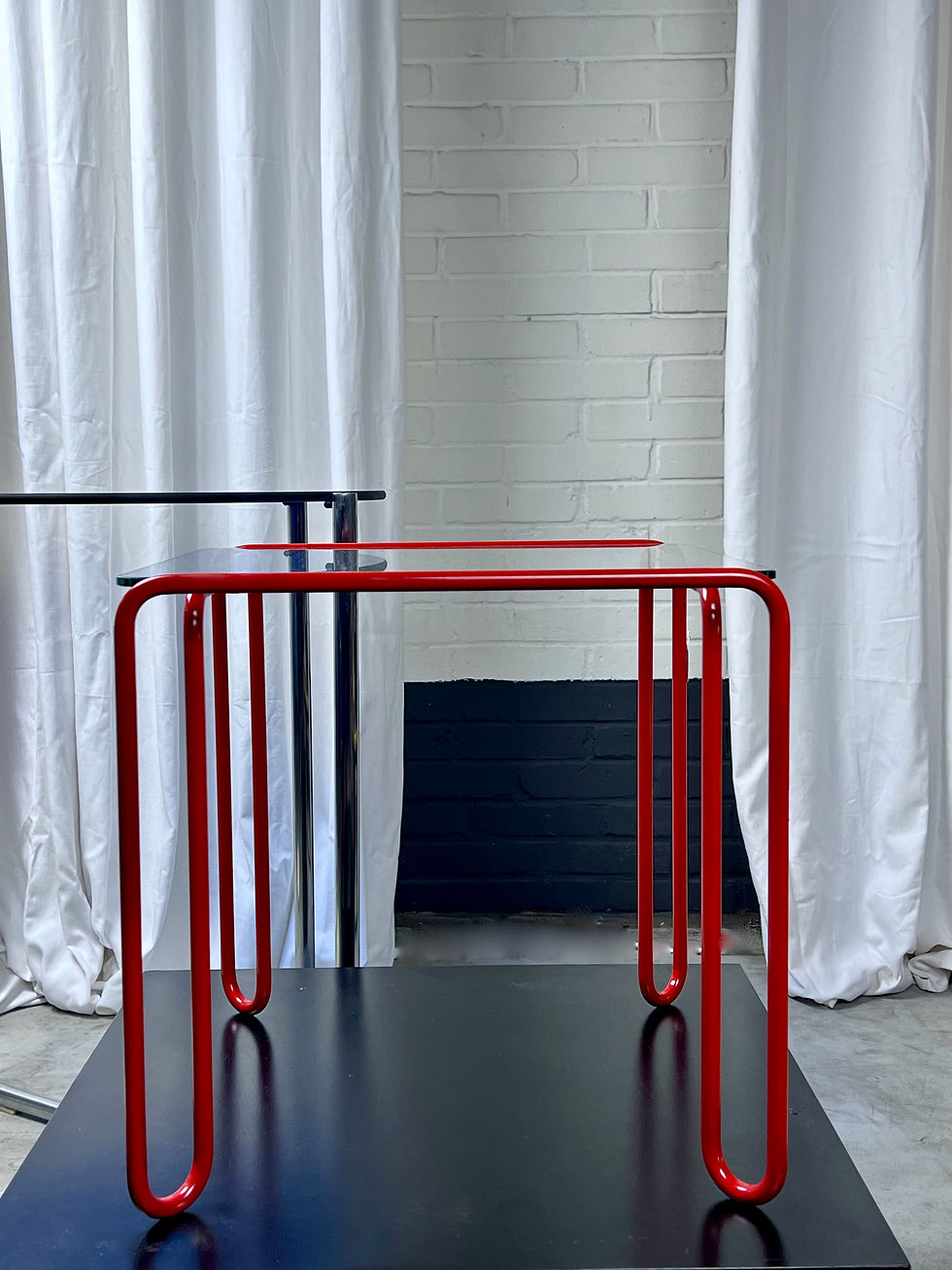 Thumbnail: Modernist occasional table, Italy 1980