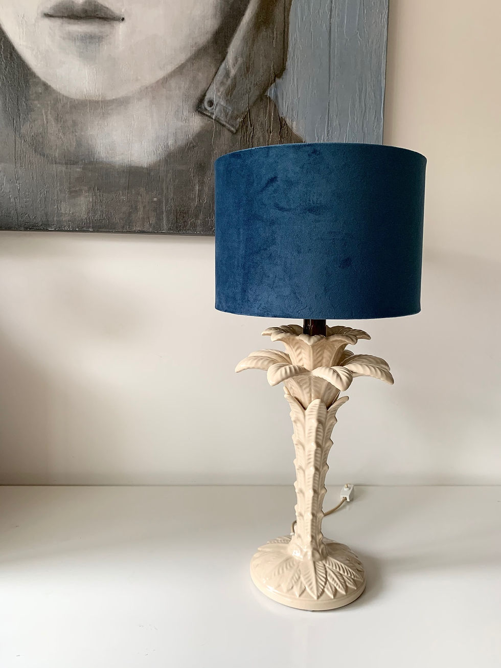 Thumbnail: Hollywood Regency Palmtree lamp, 1970