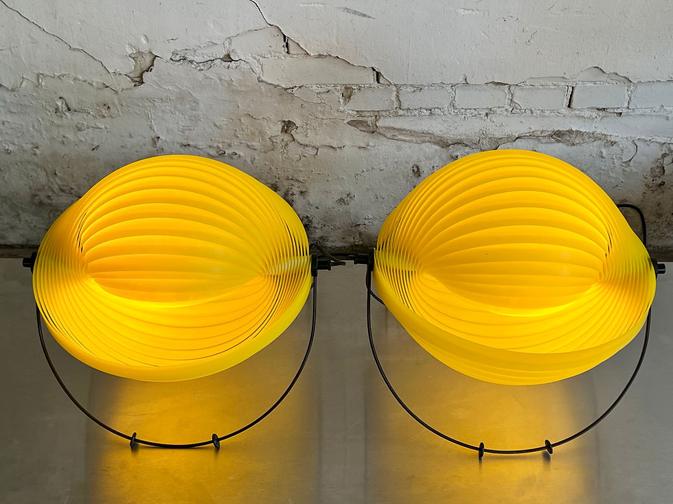 Thumbnail: Pair of table lamps 'Eclipse' by Mauricio Klabin, 1982