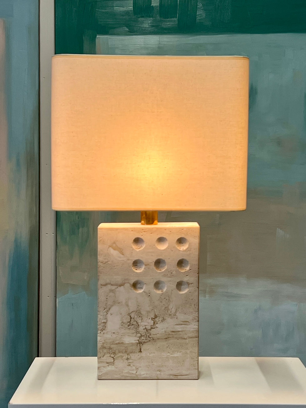 Thumbnail: Sculptural table lamp by Fratelli Mannelli, Italy 1970