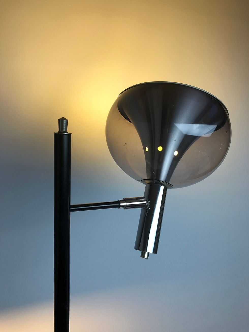 Thumbnail: Floor lamp in purple acrylic, the Netherlands 1970