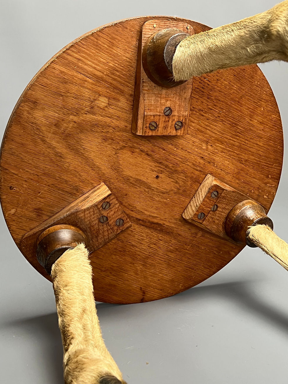 Thumbnail: Three legged goat stool or sidetable, 1960