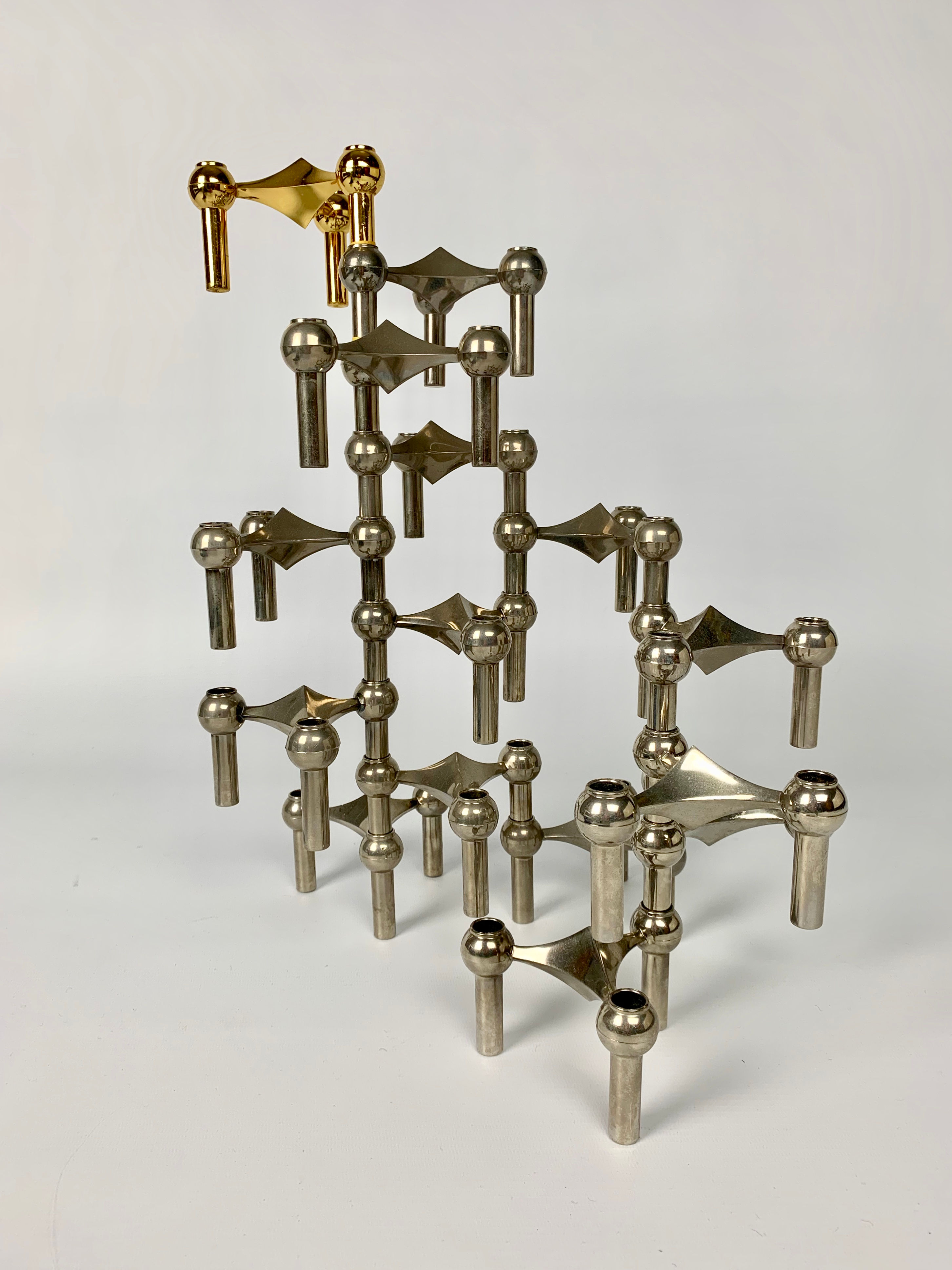 Candle sticks model S22 by Nagel & Stoffi for BMF, 1960