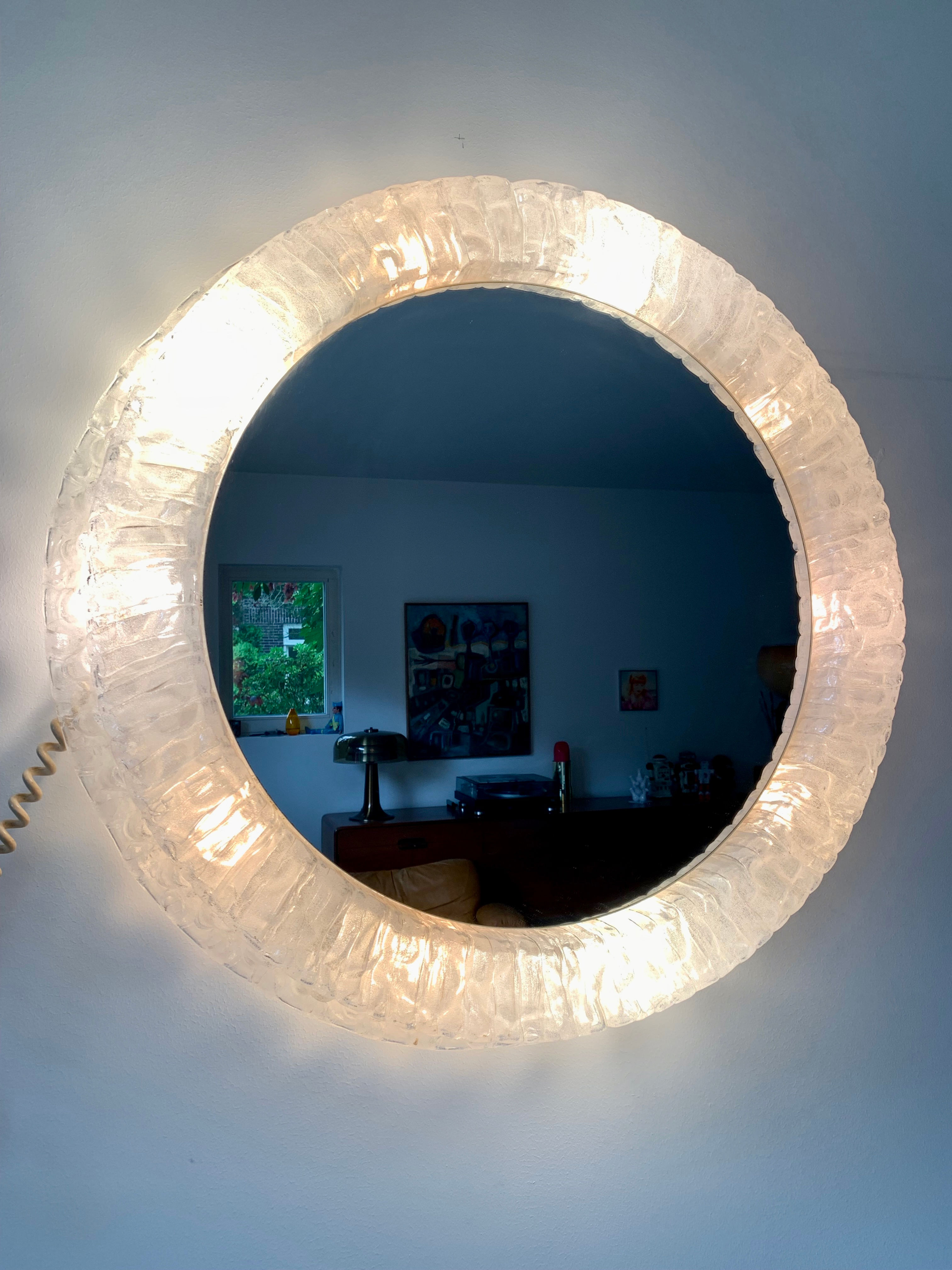 XL mirror by Hillebrand, Germany 1960