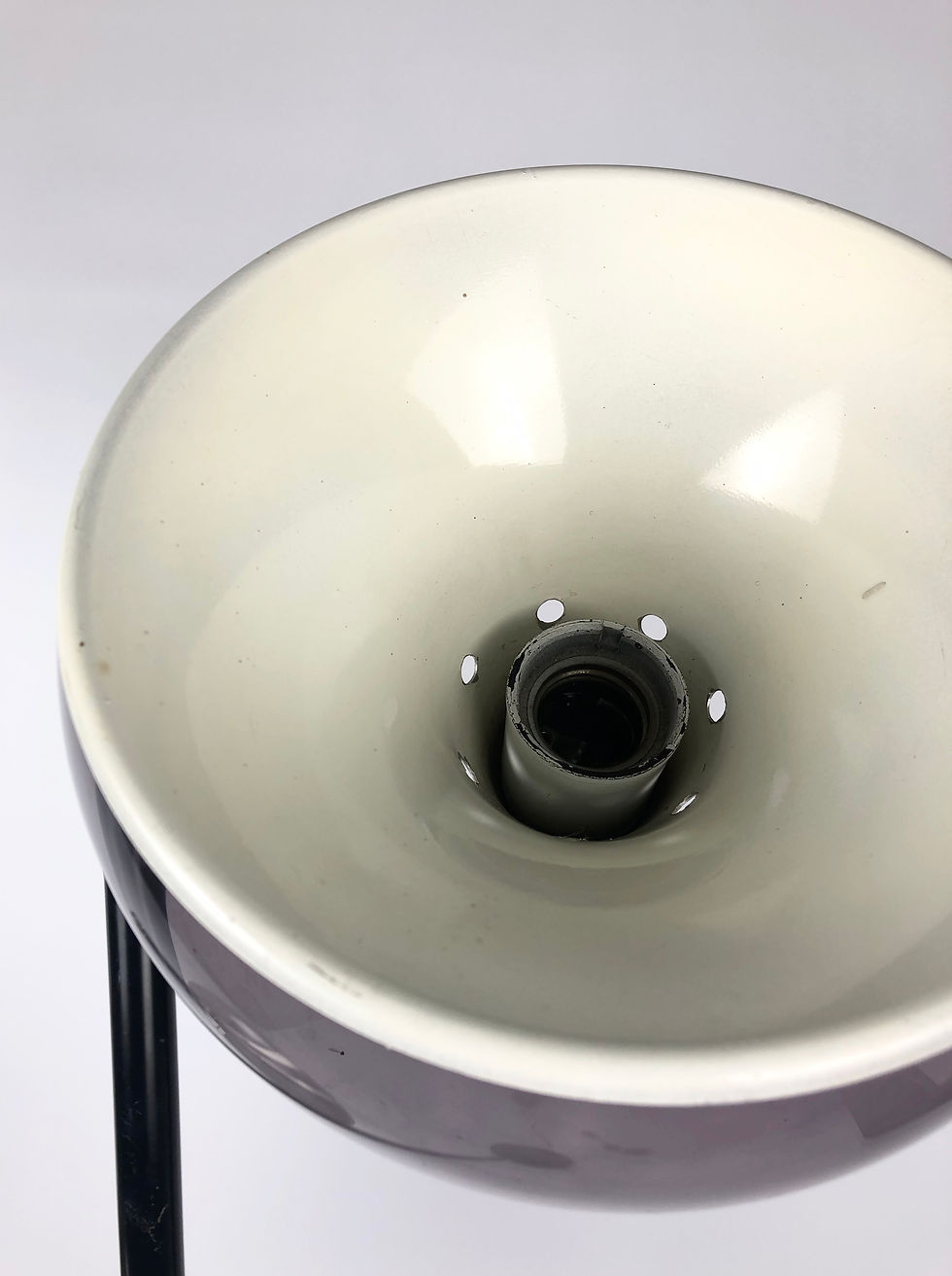 Thumbnail: Floor lamp in purple acrylic, the Netherlands 1970