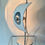 Thumbnail: Rare table lamp by Brevettato (attr.), Italy 1960