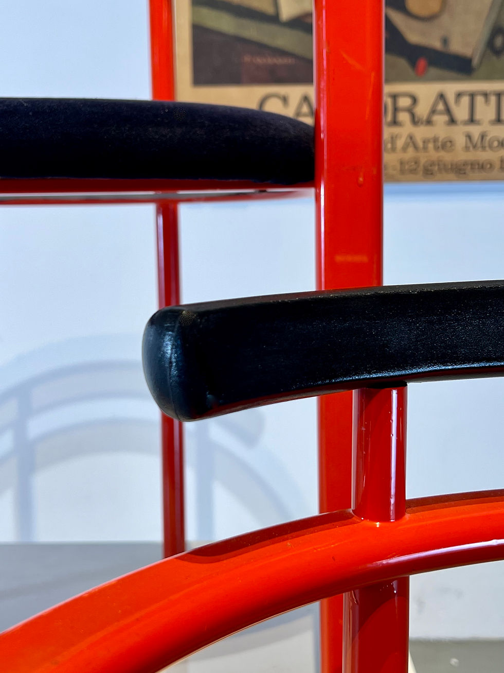 Thumbnail: Pair of Martina chairs by Carlo Bimbi, Italy 1980