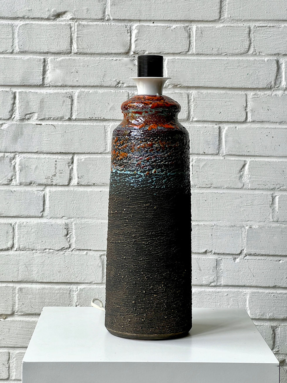 Thumbnail: Ceramic table lamp, France 1960