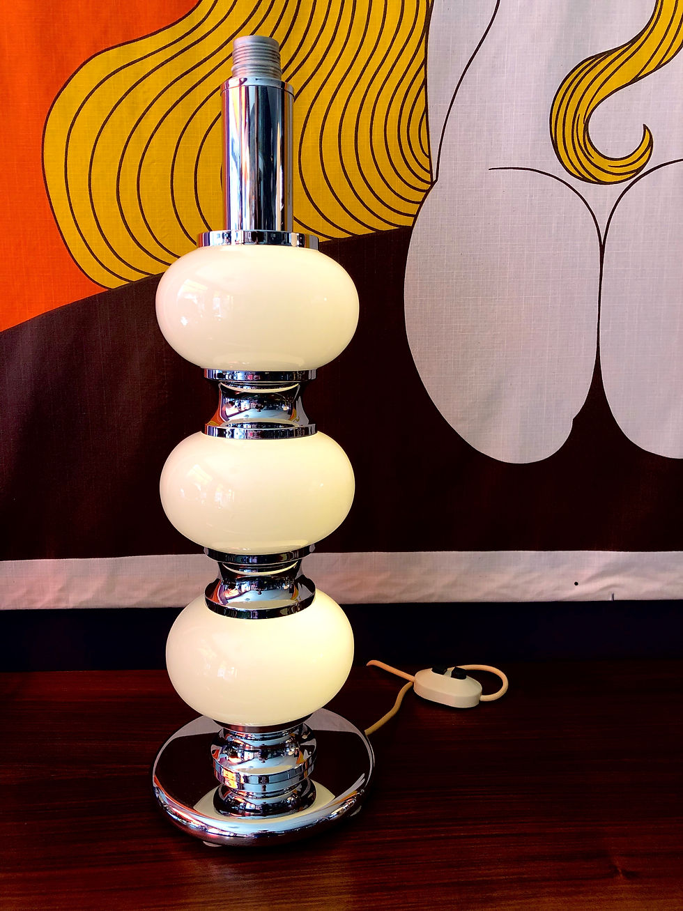 Large tablelamp by Sölken Leuchten, Germany 1960's