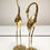 Thumbnail: Set of extra large brass Cranes