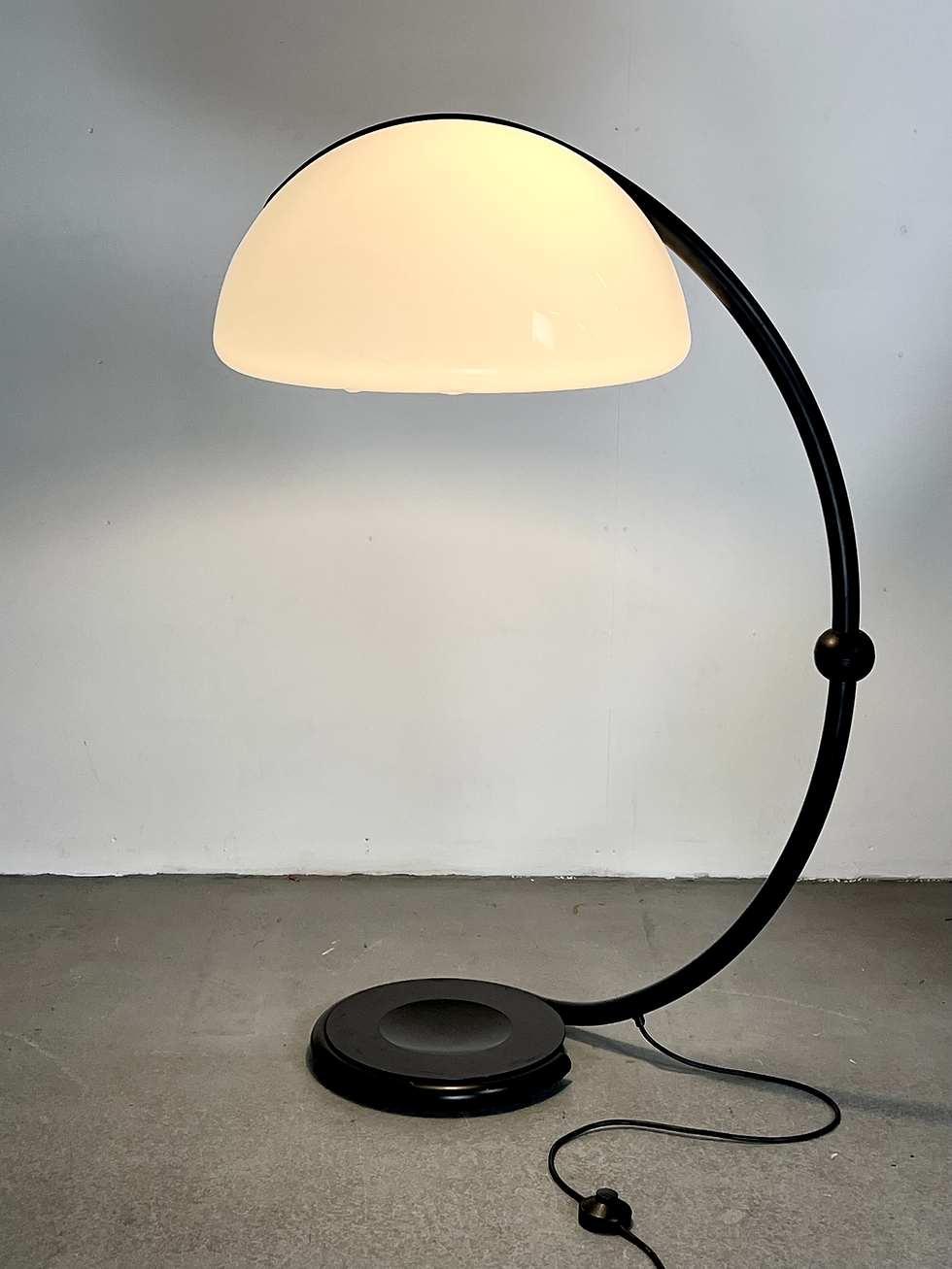Thumbnail: Serpente floor lamp by Elio Martinelli for Martinelli Luce