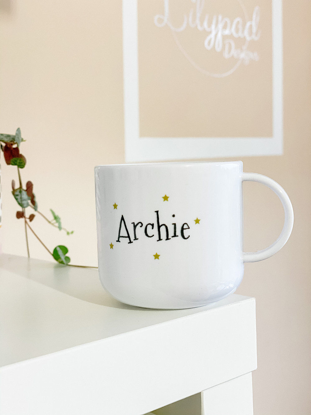 Personalised children's mug - Archie