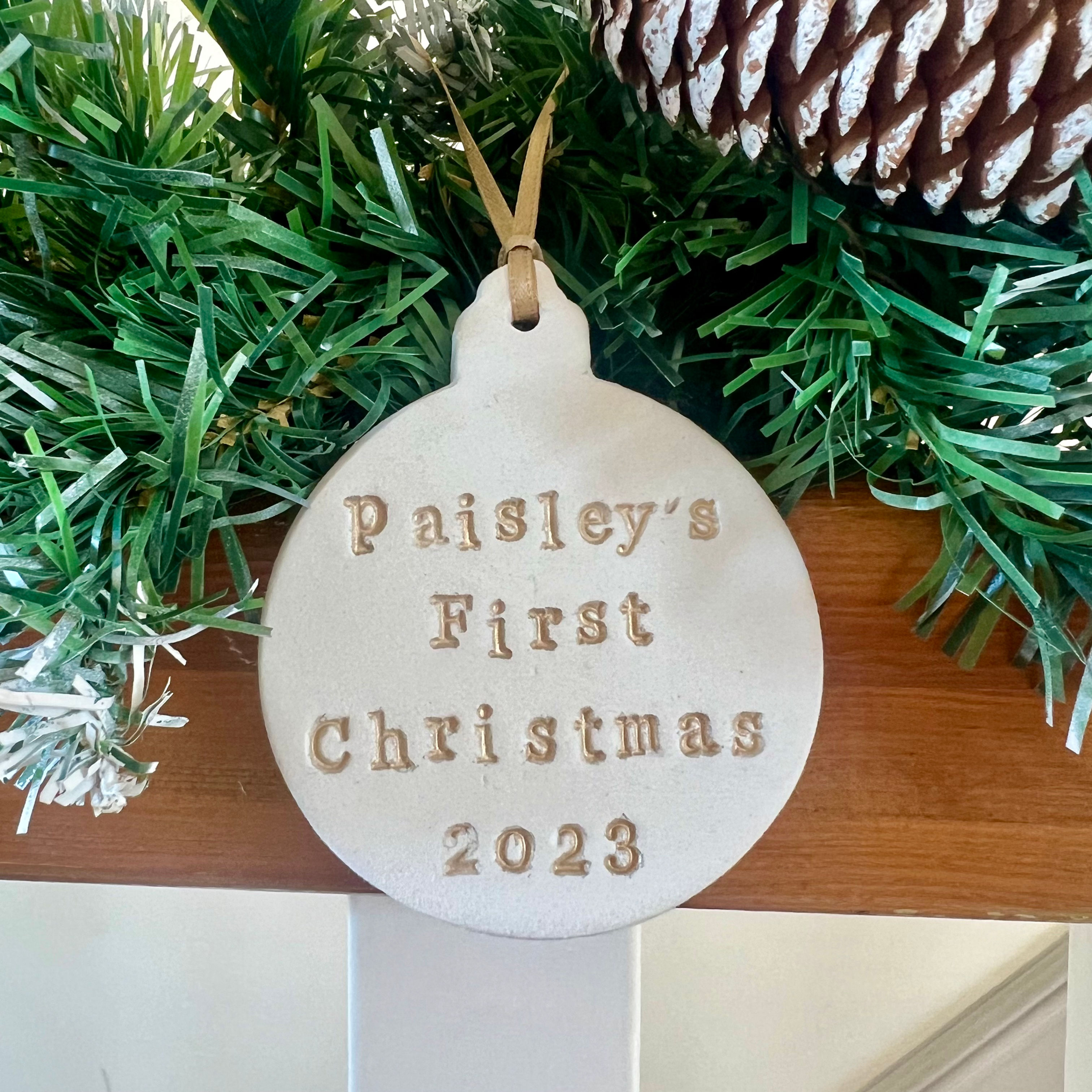 Baby's First Christmas bauble