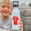 Thumbnail: Personalised football shirt flip straw water bottle