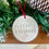 Thumbnail: Personalised 'Believes' hanging decoration