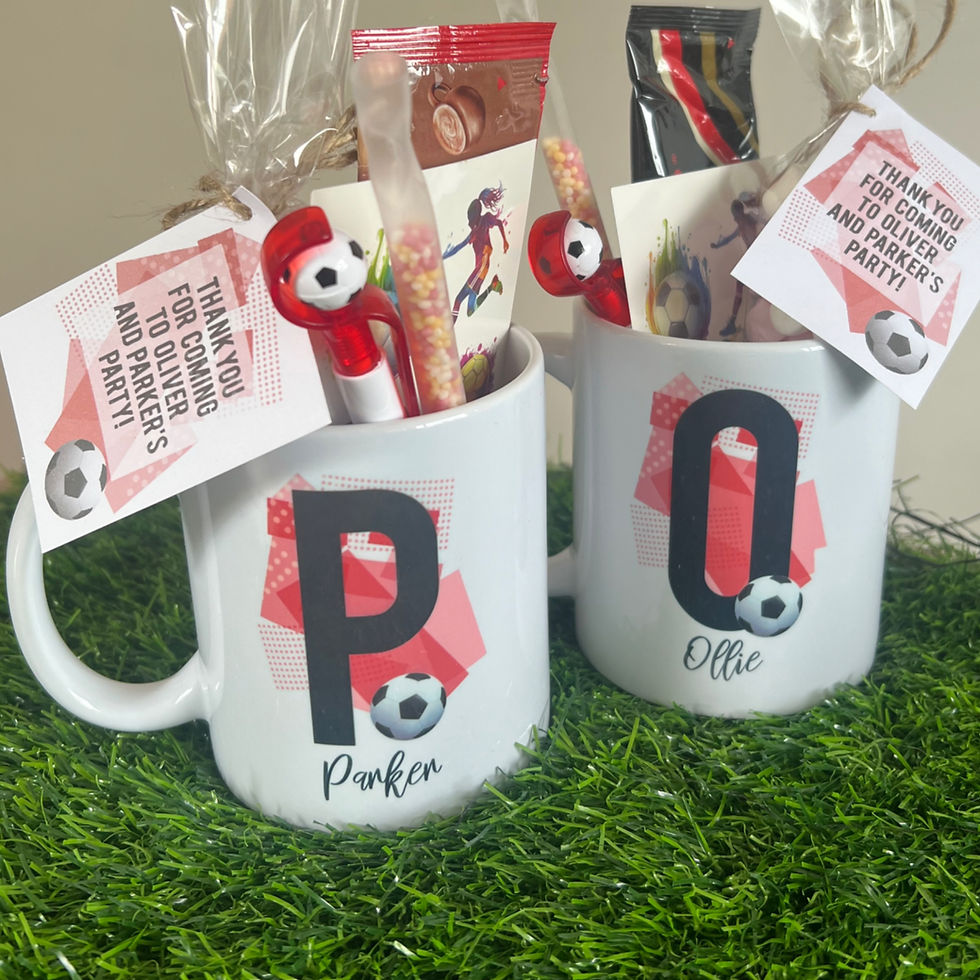 Thumbnail: Personalised football mug
