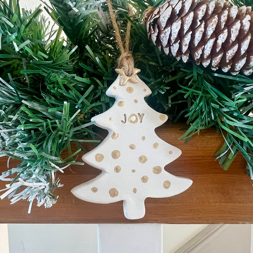 Thumbnail: Peace Love Joy Hanging decoration