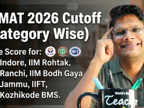 IPMAT 2026 Cutoff