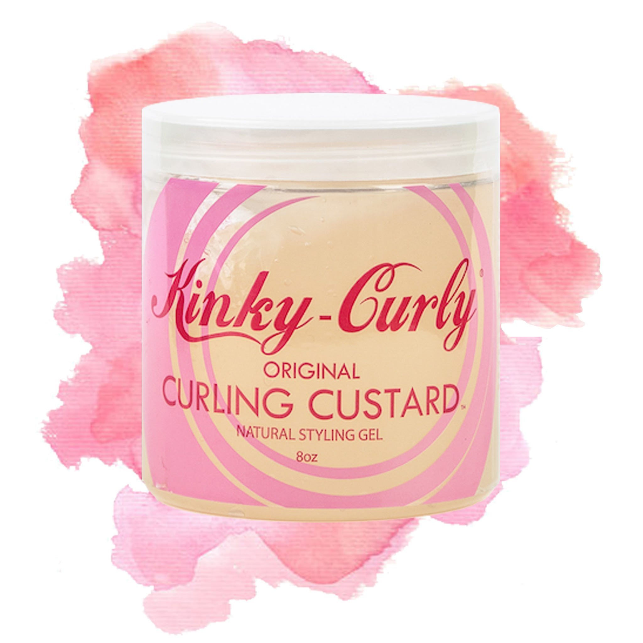 Kinky Curly Original Curling Custard Natural Styling Gel 8oz