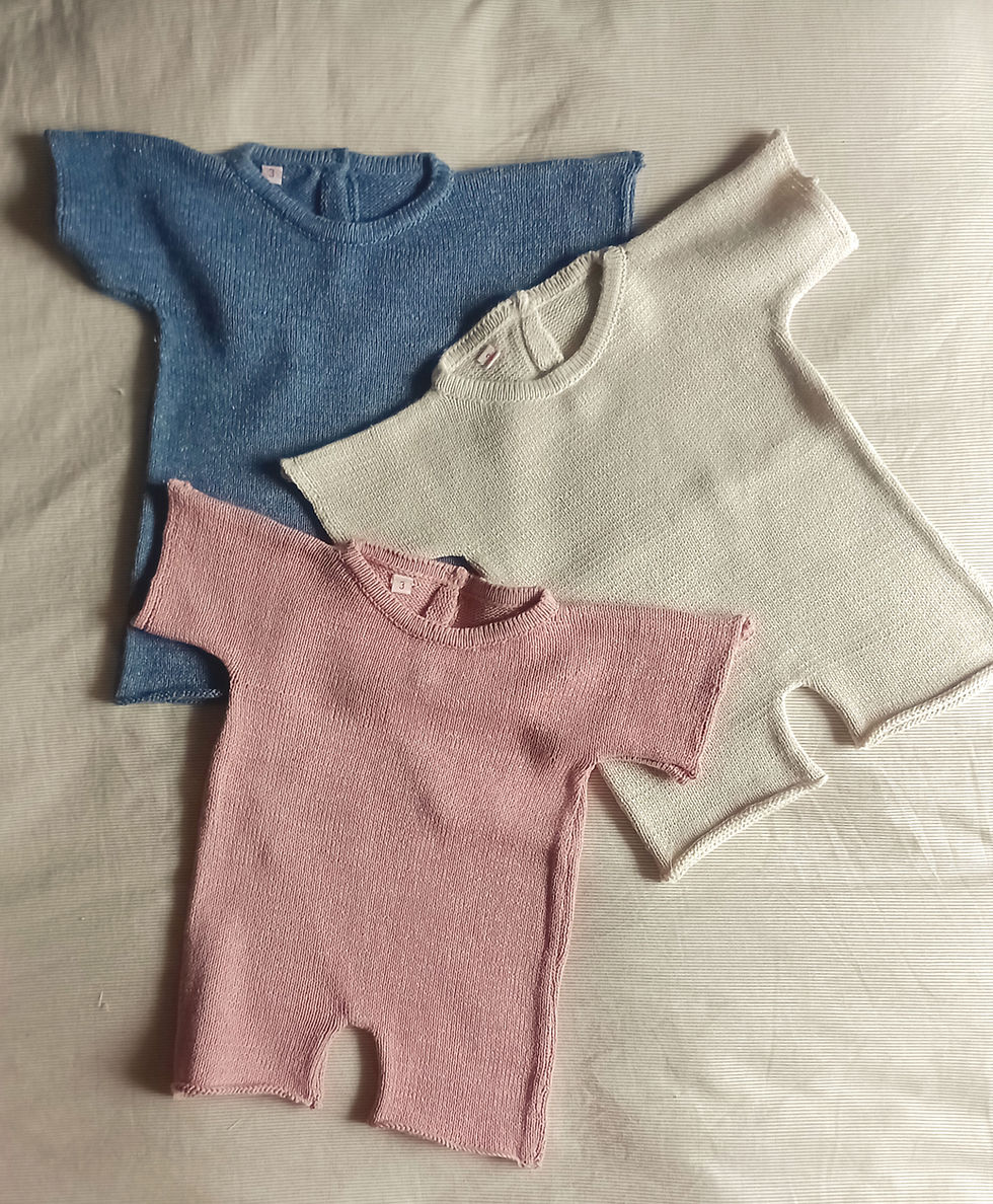 Miniatura: Mono entero Comfy hilo 