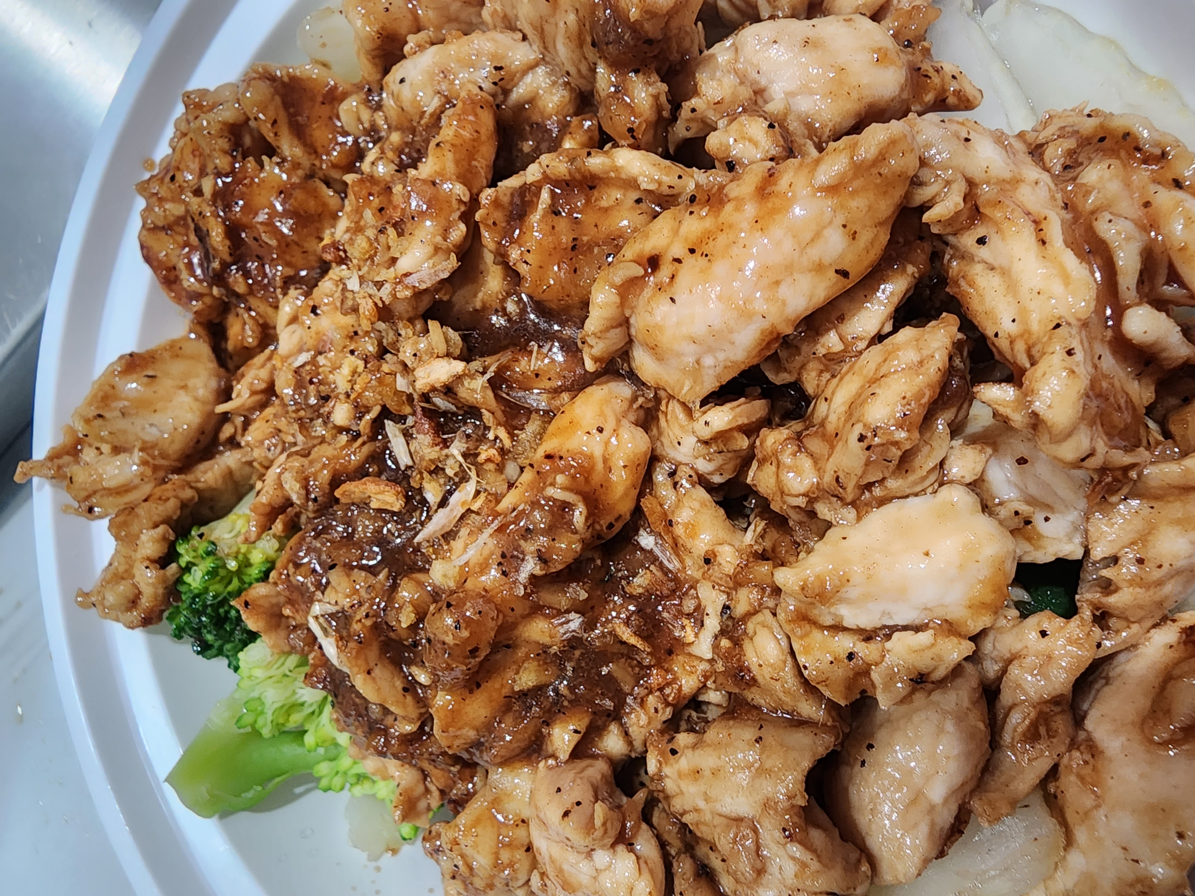 Arranged Food and Objects