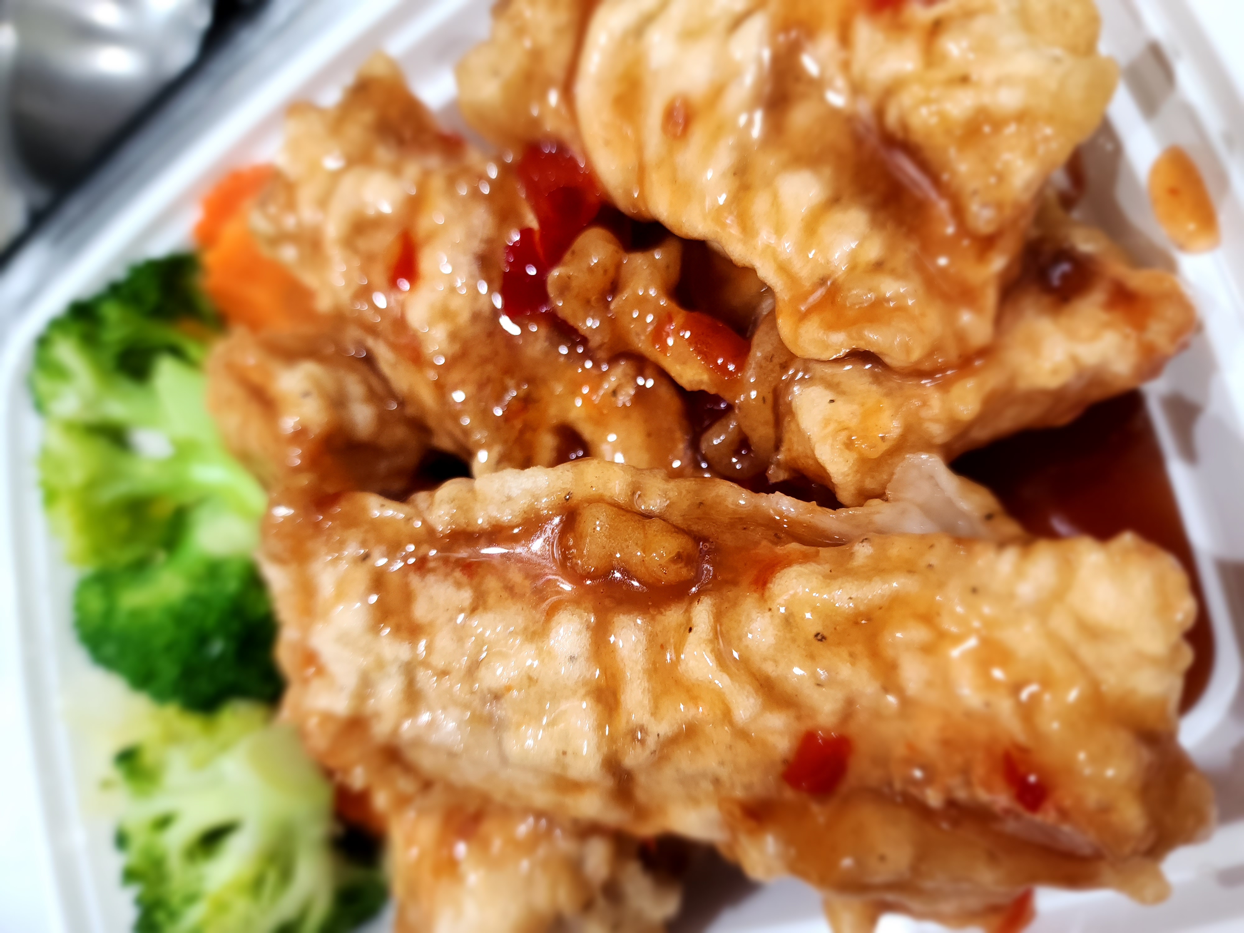 Arranged Food and Objects