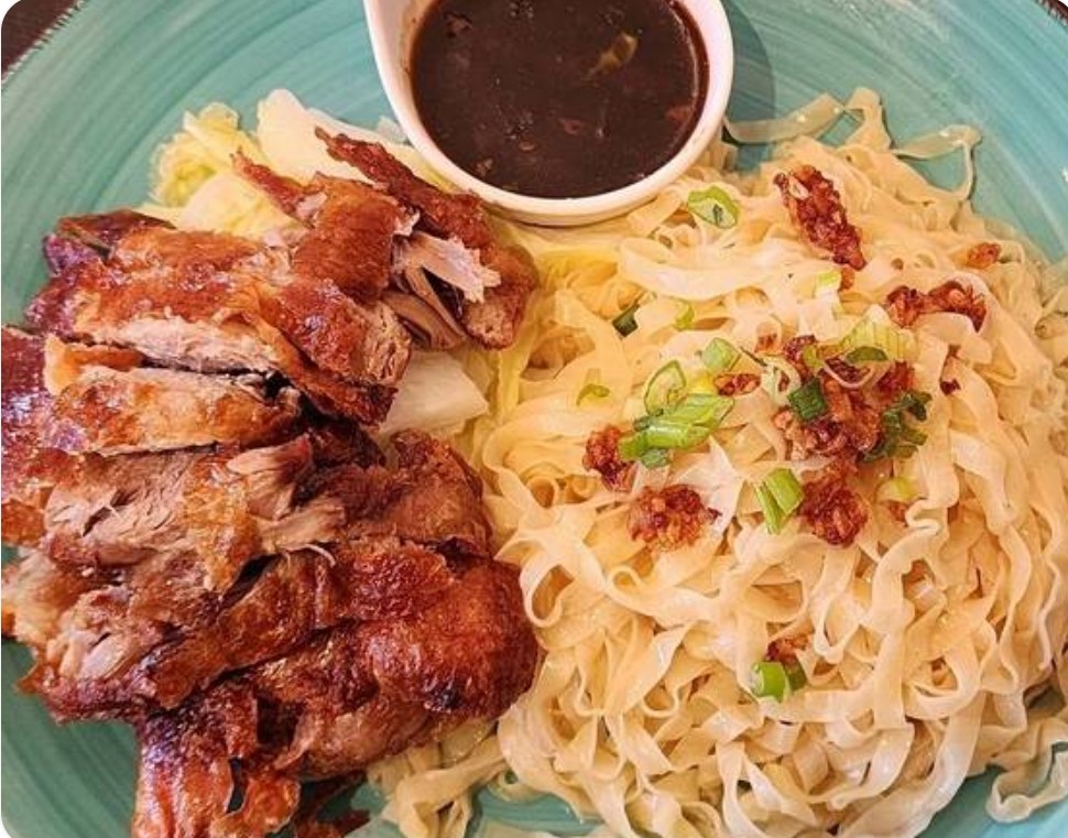 Arranged Food and Objects