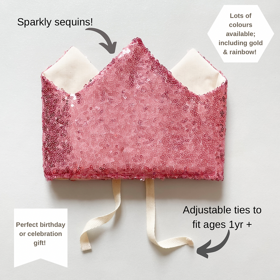 Thumbnail: Gold Sparkly Sequin Play Crown