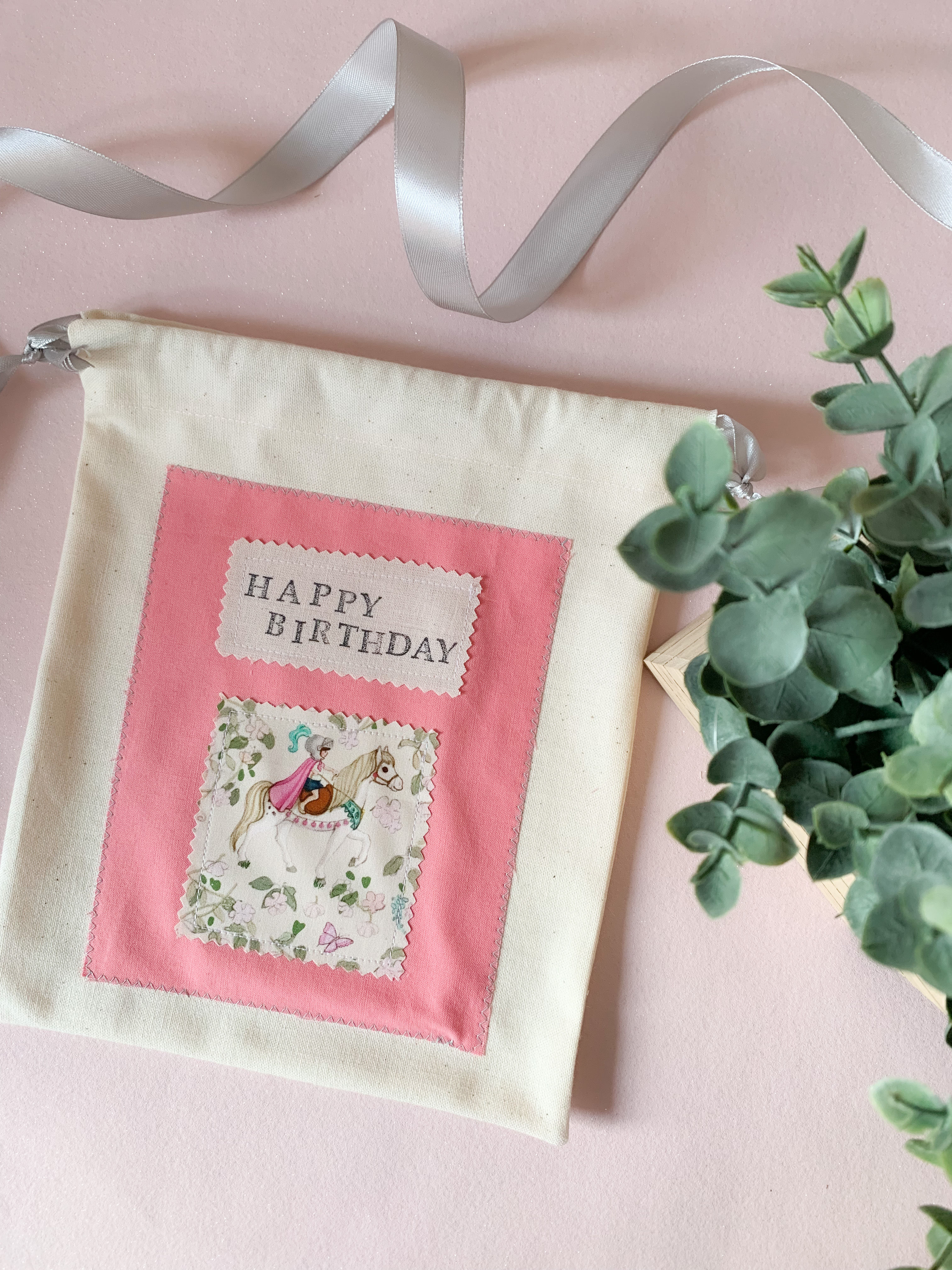 Belle & Boo Drawstring Bag