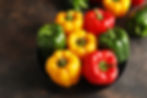 Colorful Dominican Republic bell peppers - a vibrant and nutritious export from the Caribbean