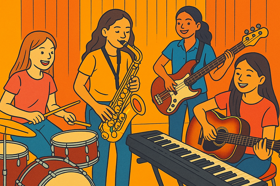 Jazz camp for girls