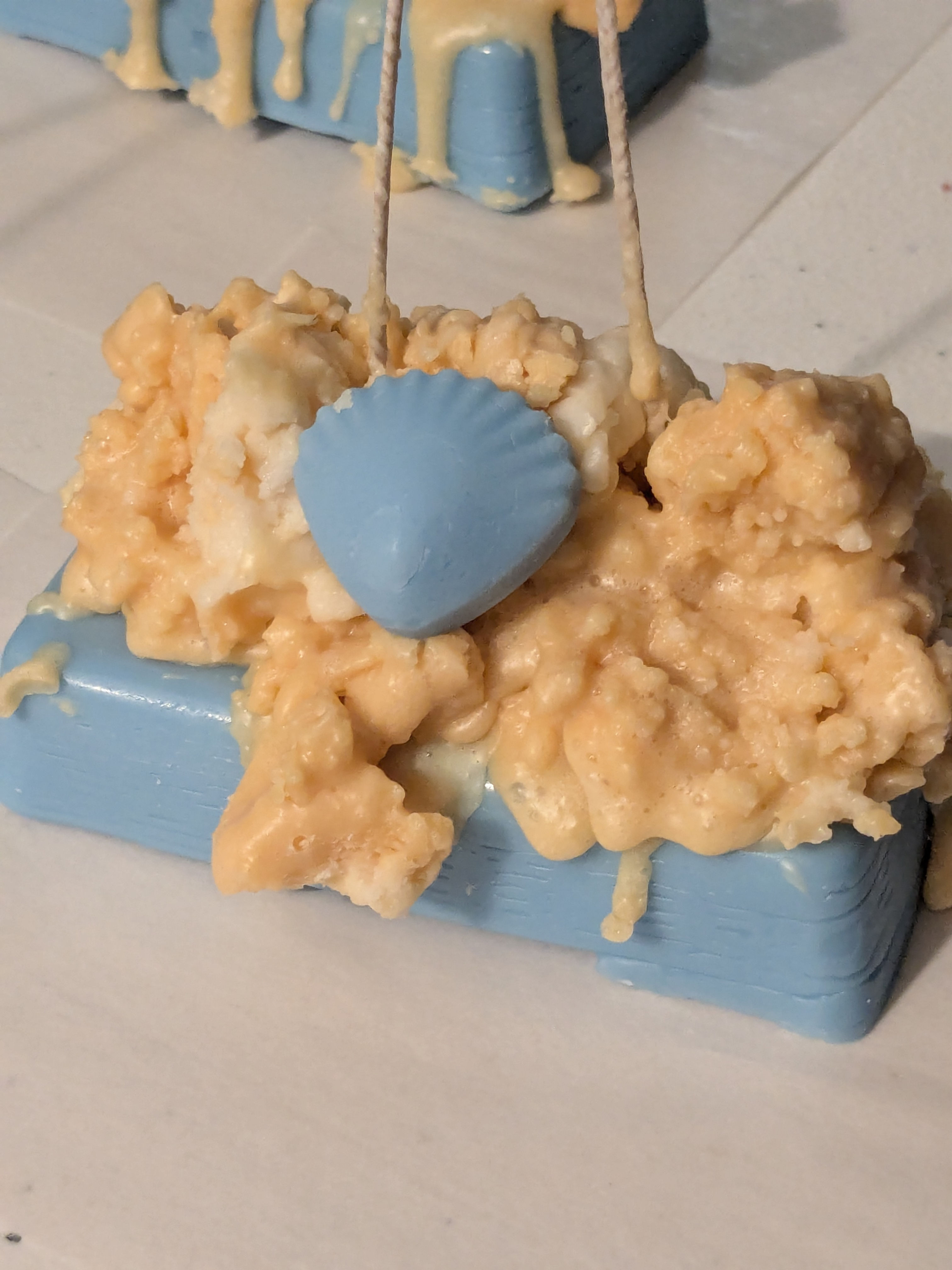 Mini Pound Cake Candles