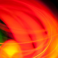 Red Orange Light Art