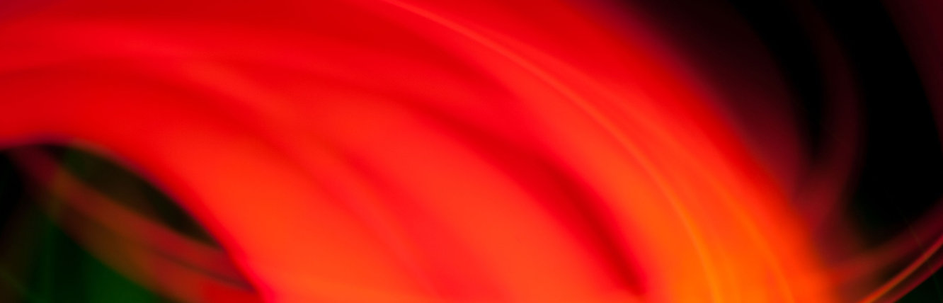 Rot Orange Lichtkunst