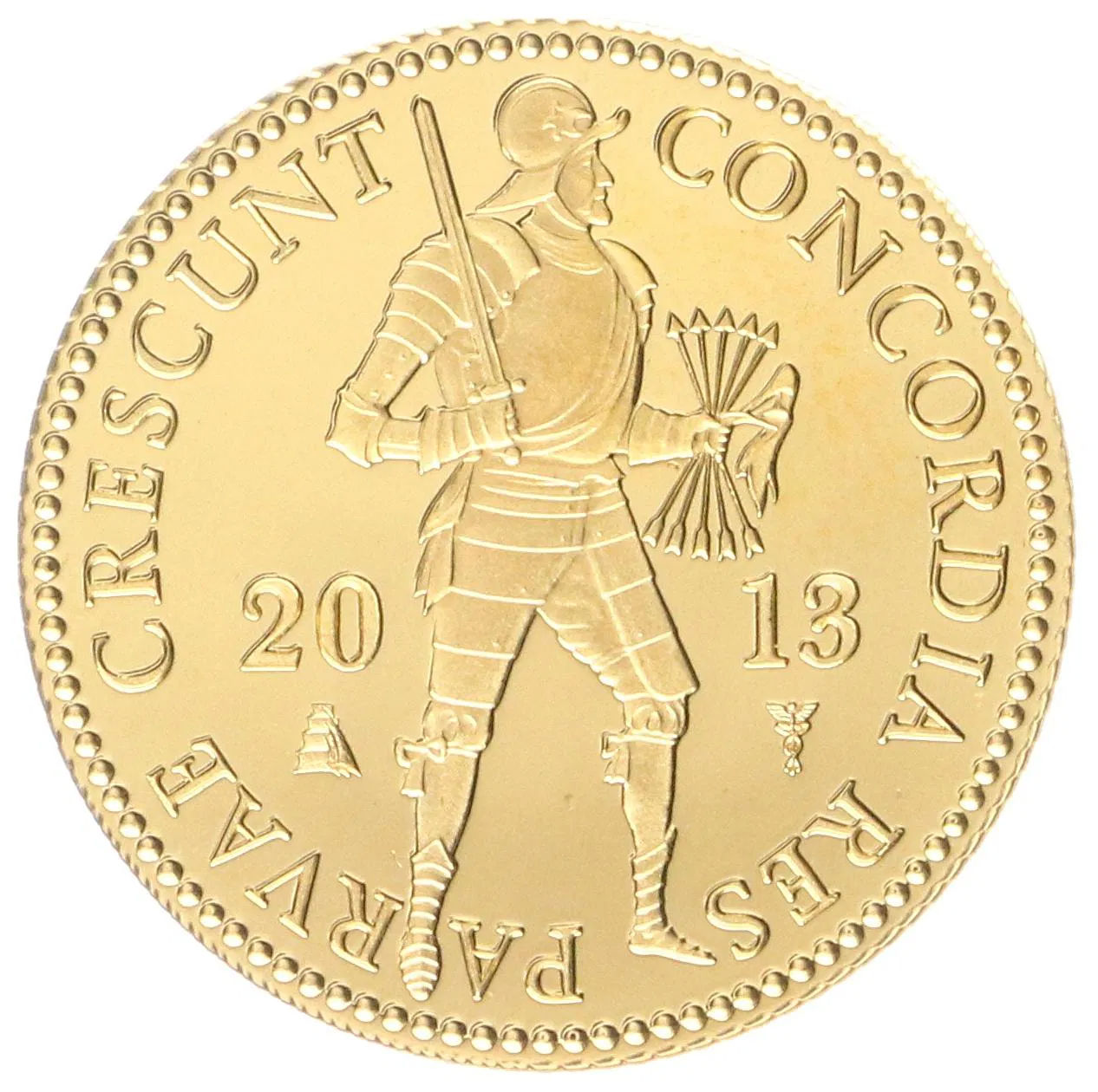 2013 Netherlands Gold Ducat NGC PF-69 Ultra Cameo TOP POP mintage 3500 0.11 AGW