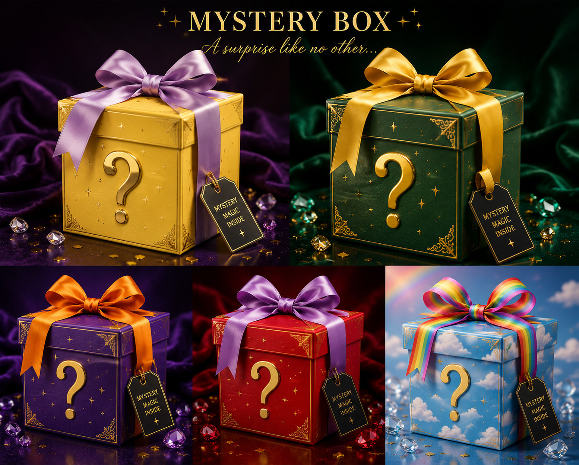 Circus Stage Colour Mystery Box
