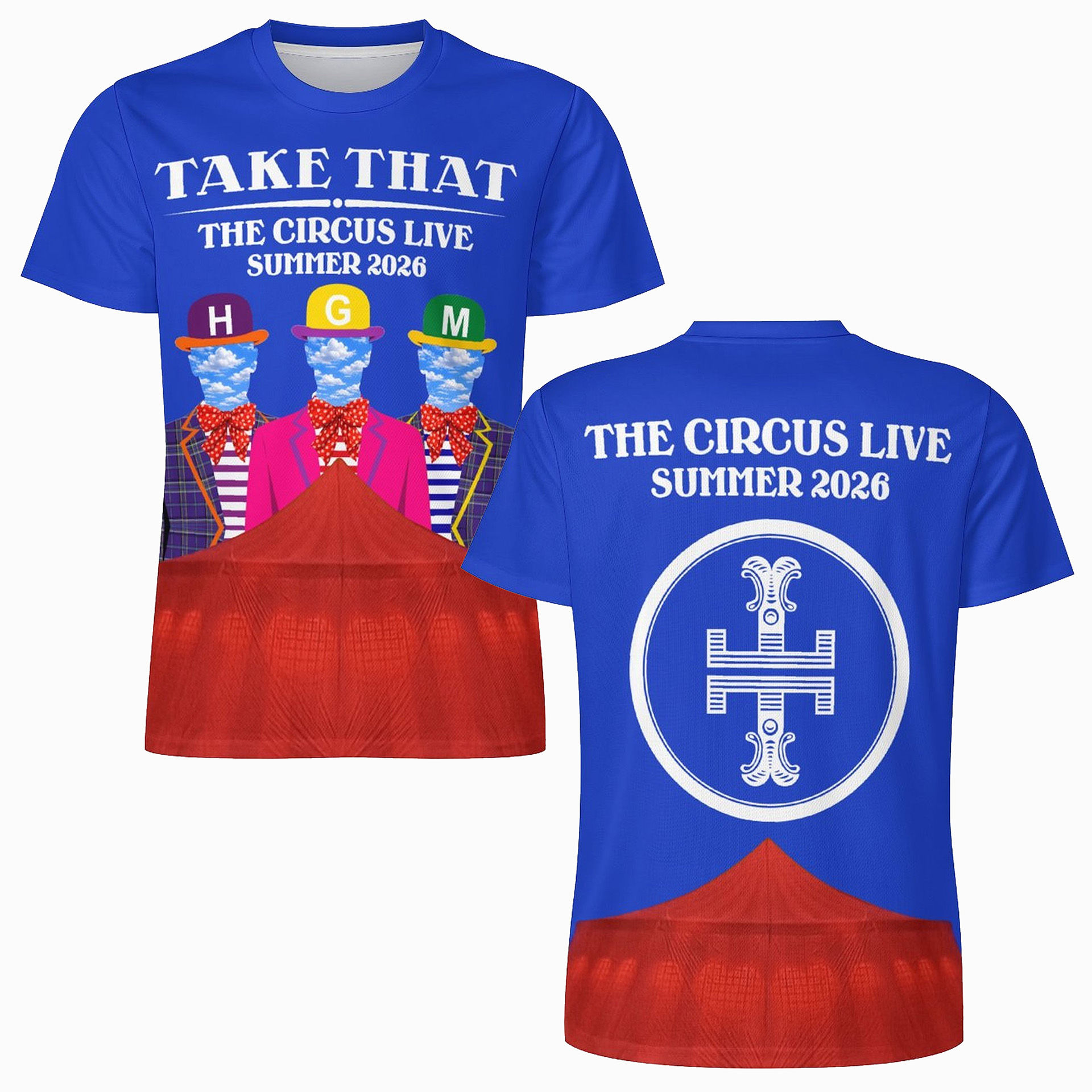 Three Men & A Tent Stage Inspired T-Shirt